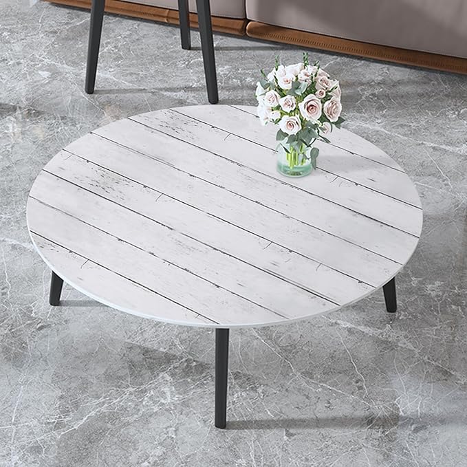Wood Contact Paper White Gray 17.7"X 275"Thickened Peel and Stick Wallpaper Self-Adhesive Removable Decorative Wall Covering Vintage Wood Panel Interior Film for Decoration