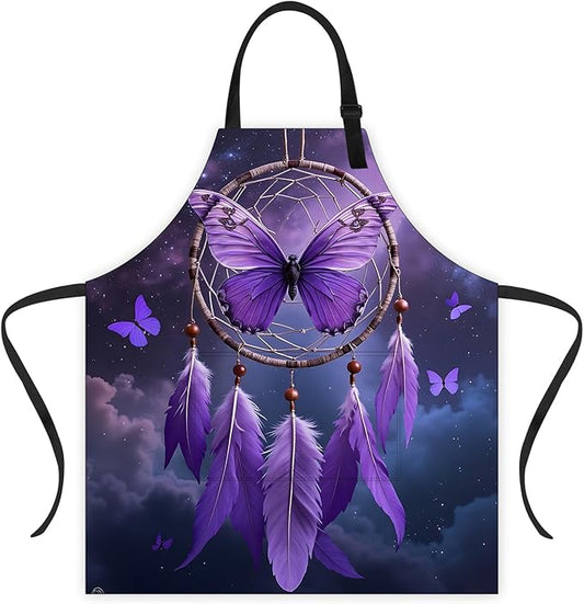 Apron Adjustable Waterproof with Two Deep Pockets Wowen men for Summer BBQ Pool Parties & Resorts