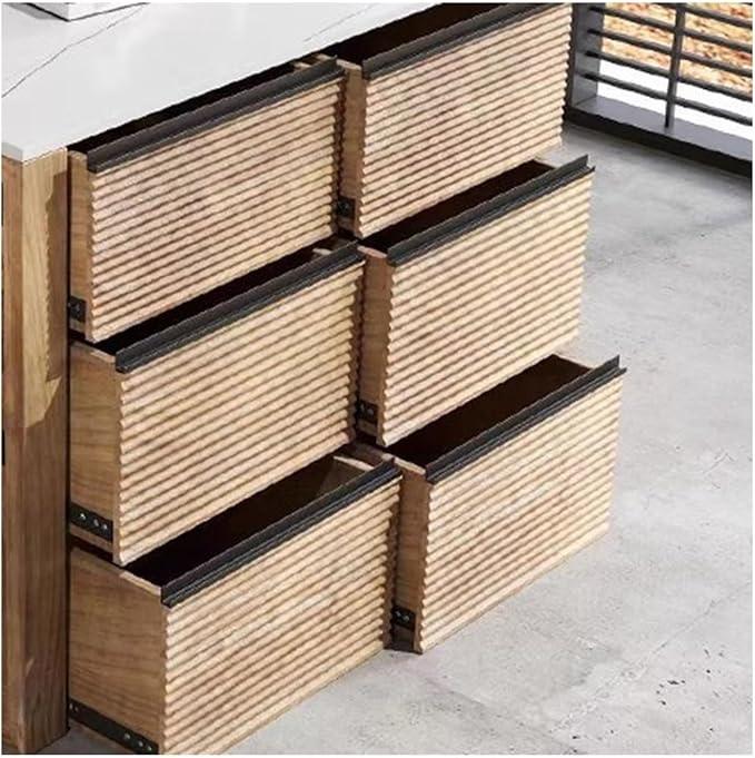 LICONG-2020 Kitchen Mobile Island Counter Island Dining Table Bar Counter Countertop Kitchen Coffee Operation Table Tea Storage Cabinet Kitchen Control Panel