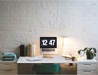 Kaboon 43x24 inches Tabletop, Solid One-Piece Desktop for Sit Stand Desk, Double Desks, L Desk DIY,Wood Countertop Home or Commercial Use,1 inch Thick, White Rock,23.62" D x 43" W