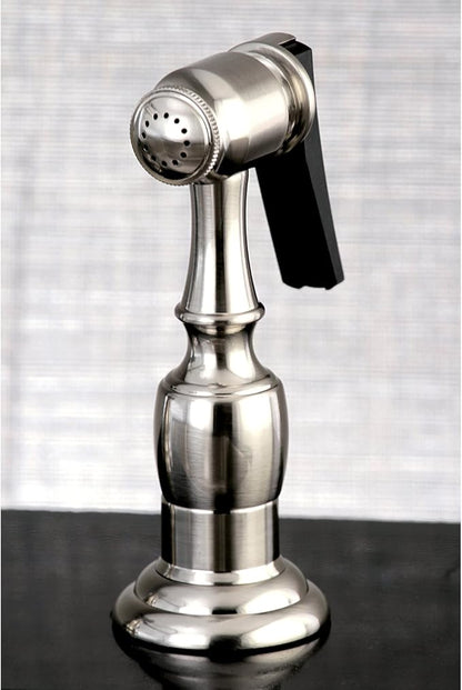 Kingston Brass Gourmetier KBSPR8 Kitchen Faucet Sprayer with Hose, Brushed Nickel