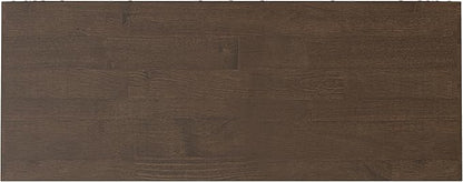 SIMPLIHOME Banting SOLID HARDWOOD 36 inch Wide Modern Industrial Entryway Storage Cabinet in Walnut Brown for the Living Room, Entryway and Family Room