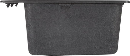 Signature Hardware 447659 Totten 33" Drop In or Undermount Single Basin Granite Composite Kitchen Sink