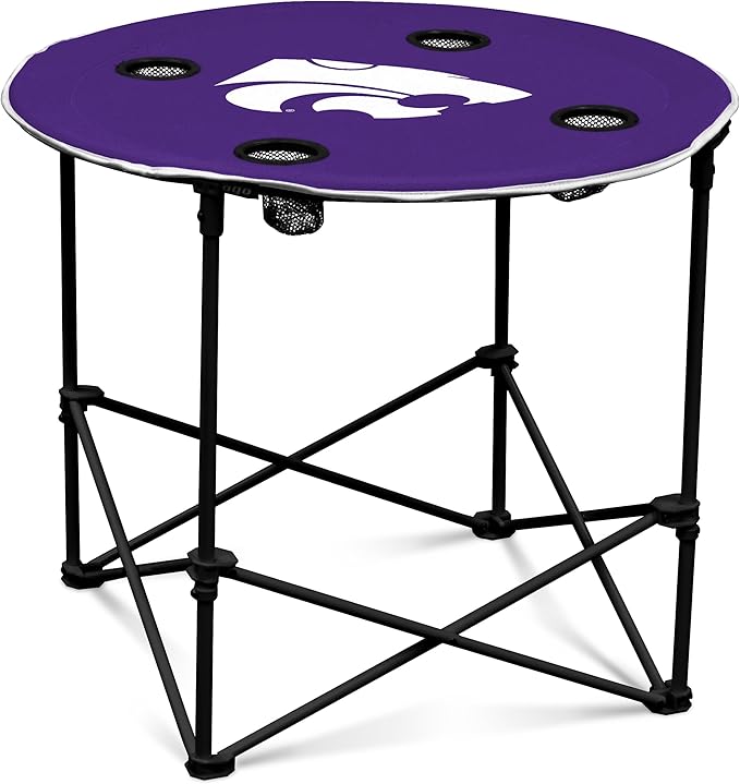 Logo Brands Officially Licensed NCAA Unisex Round Table, One Size, Team Color