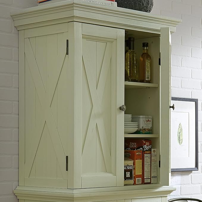 Homestyles Seaside Lodge Off-White Pantry
