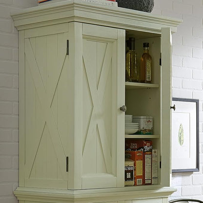 Homestyles Seaside Lodge Off-White Pantry
