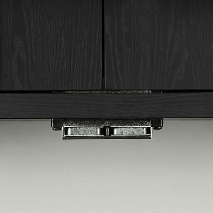 Casaphoria Kitchen Pantry Cabinet, 67" Tall Freestanding Kitchen Cabinet with 4 Adjustable Shelves, 28" W Storage Cabinet for Kitchen Pantry Organization (Black, Single)