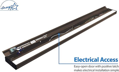 NUC-5 Series 40-inch Oil Rubbed Bronze Selectable LED Under Cabinet Light (NUC540SOB