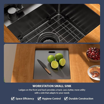 Undermount Kitchen Sink Single Bowl Sink 13x15x9 Inch