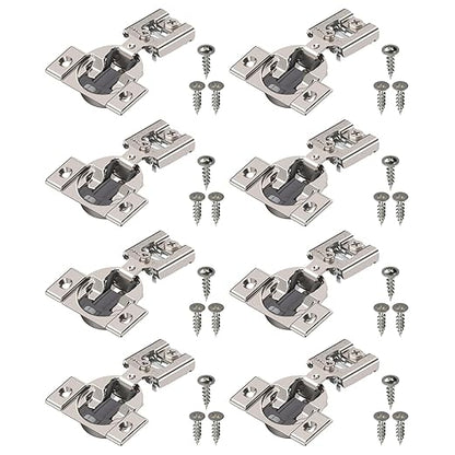 Blum 38N355BE08x15 Compact Soft-Close 1/2'' Overlay Blumotion Hinge, Nickel Finish (Pack of 15)