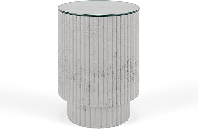 The Better Bevel 28 inch Round Glass Table Top - Clear Tempered Glass Surface Protector - Safe Pencil Polished Edge - Coffee, Dining and End Table