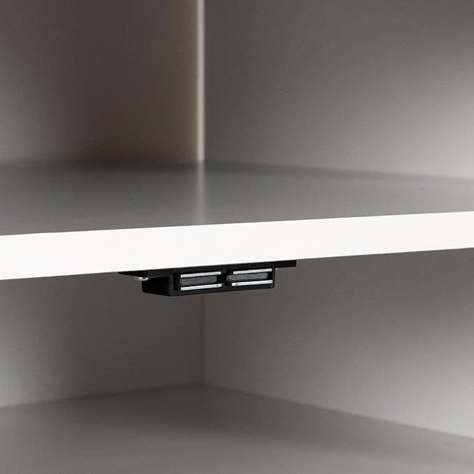 South Shore Axess Microwave Cart on Wheels Pure White, Contemporary