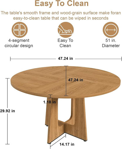 Modern Extendable Dining Table with Folding Tabletop, Kitchen Island with Wheels, Hooks & Drawers - Space Saving Sturdy Frame Construction, Easy Assembly Kitchen & Dining Room Furniture,CreamWhite-Nat