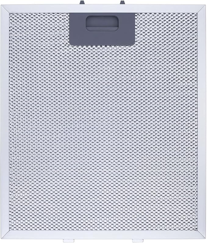 Upgraded W10169961A Range Hood Filter Replacement, Fits Whirlpool, Ikea, Kitchen Aid, Jenn Air, Aluminum Mesh Hood Grease Filter 10.5x12Inch, HR Huare Technology Aluminum Range Hood Vent Filters,1PCS