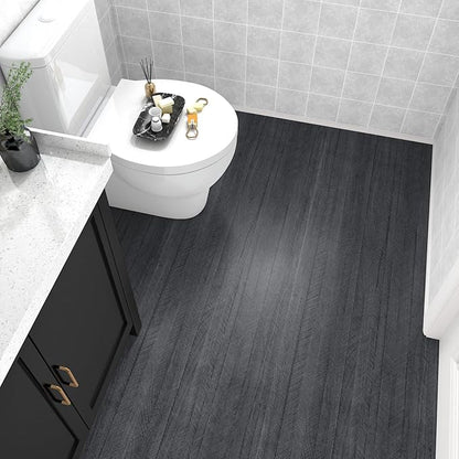 WESTICK Peel and Stick Wood Contact Paper for Countertops Waterproof Black Wooden Renter Friendly Wallpaper Removable Wood Grain Vinyl Wrap Contact Paper for Cabinets Table Desk Walls DIY 24" x 118"