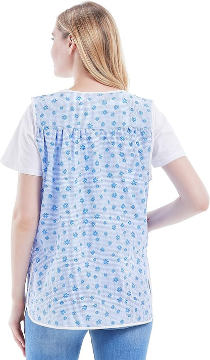 Nanxson Cobbler Aprons for Women with Pockets Smock Apron with Buttons for Cooking Chef Kitchen CF3152