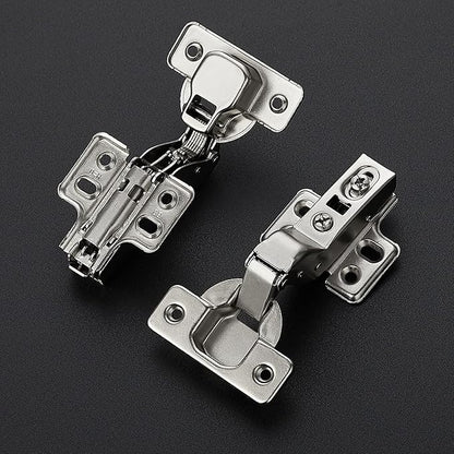 Ravinte 60 Pack 30 Pairs European Kitchen Cabinet Hinges Soft Close Insert Door Heavy-Duty Frameless Adjustable Concealed Cabinet Cup Hinges