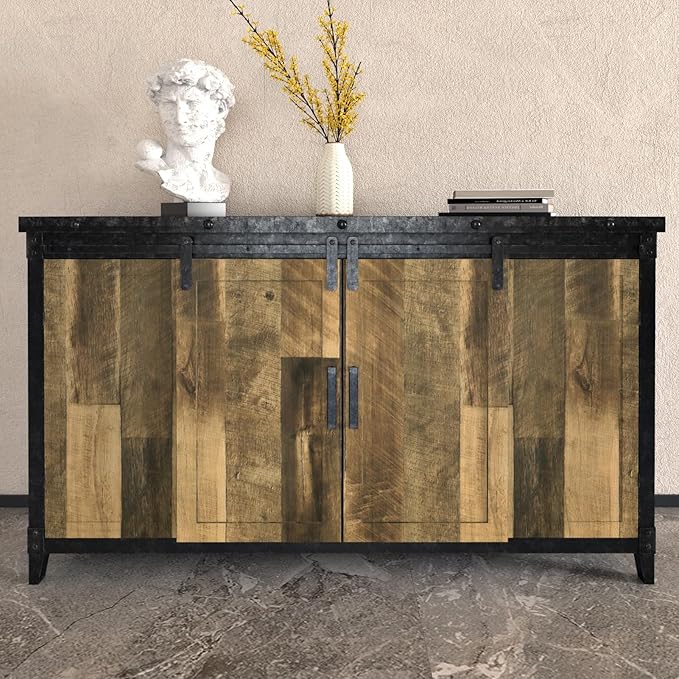 WESTICK Large Wood Contact Paper 36" x 394" Wood Wallpaper Peel and Stick Countertops Waterproof Vintage Wooden Grain Contact Paper for Kitchen Table Desk Cabinets Drawers Bathroom Wooden Vinyl Wrap