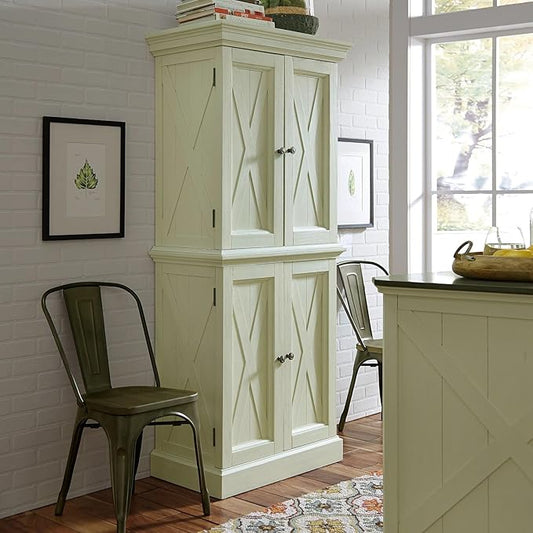 Homestyles Seaside Lodge Off-White Pantry