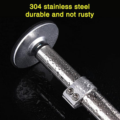ST-2 Undermount Sink Brackets Stainless Steel Adjustable Support Sink Legs Installation and Repair System Kit For Kitchen Sink (16-29.5inches(41-75cm))