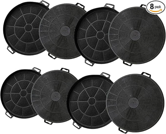 8 Pack CF1 Range Hood Carbon Filters Compatible for Zline KB-36 KB-30 KE-30 IE77 Models-Also Fits Other Zline Models,Excludes 587 597 9597 See Description