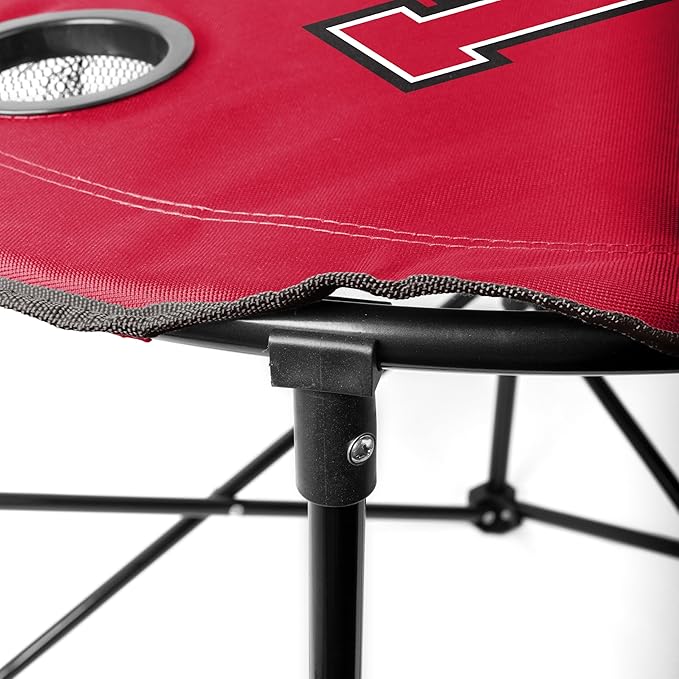 Logo Brands Officially Licensed NCAA Unisex Round Table, One Size, Team Color