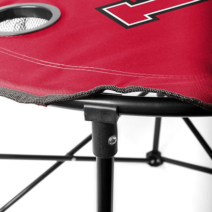 Logo Brands Officially Licensed NCAA Unisex Round Table, One Size, Team Color