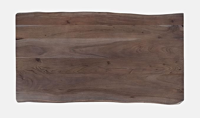 Jofran Nature's Edge 52" Farmhouse Dining Table - Solid Wood Counter Height Dining Table for Modern Homes, Slate