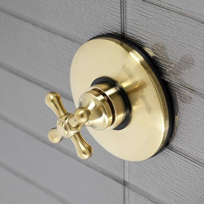 Kingston Brass KB3007AX Vintage Volume Control, Brushed Brass