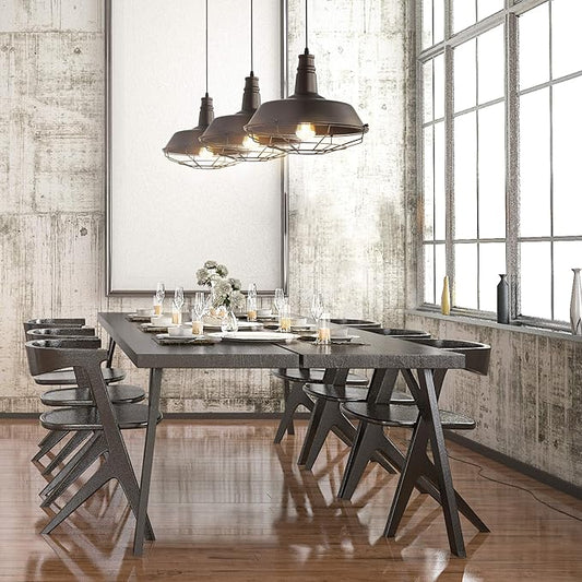 JONATHAN Y 14.25" Oil Rubbed Bronze 1-Light Iron Pendant Light, Adjustable Height Farmhouse Industrial Metal Cage Fixture for Kitchen Island Dining Room, LED Bulb Included JYL9533A