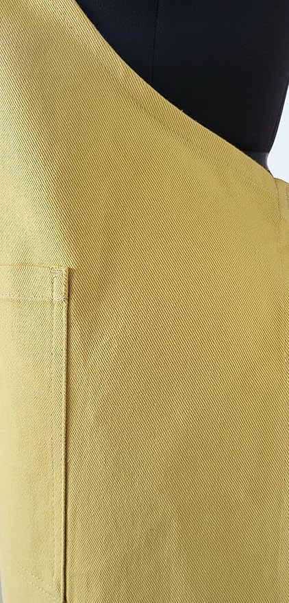100% Cotton Kitchen Apron with 2 Pockets – Adjustable Chef Apron for Cooking Baking BBQ – Unisex Apron