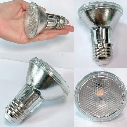 Drart PAR20 LED Range Hood Light Bulbs Under Hood, 60W Incandescent Stove Light Bulbs Replacement, 7W LED Appliance Bulbs Stove Hood, E26 Dimmable 3000K 595LM (Pack of 2)