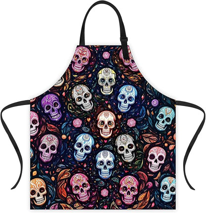Apron Adjustable Waterproof with Two Deep Pockets Wowen men for Summer BBQ Pool Parties & Resorts