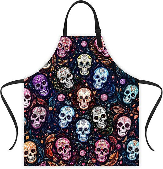 Apron Adjustable Waterproof with Two Deep Pockets Wowen men for Summer BBQ Pool Parties & Resorts