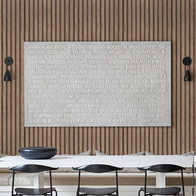 Yun-aeon Natural Wood Peel and Stick Wallpaper Wood Slats - 17.3"x 300" Light Tan Self-Adhesive Waterproof Vinyl Removable Wall Paper for Wall Decor Bedroom