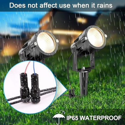 50 Pack Low Voltage Landscape Light Wire Connector Outdoor 14-20 Gauge Cable Connectors for Landscape Path Lights Work with Malibu Paradise Moonrays and More