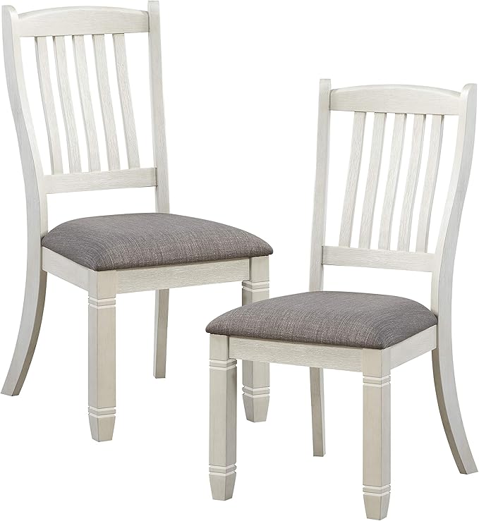 Lexicon Saratoga Dining Chair (Set of 2), Antique White