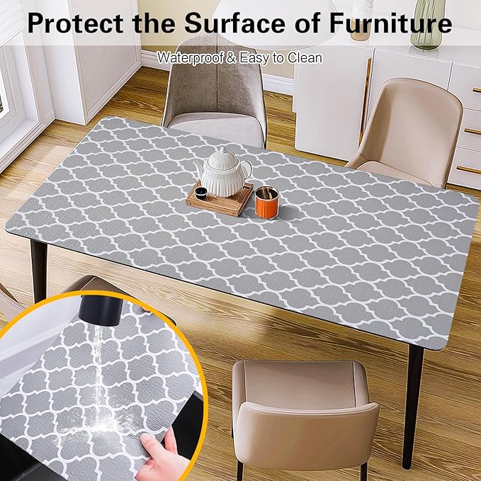 Drawer and Shelf Liner for Kitchen Cabinet,Non-Adhesive Cabinet Liner 24in x 30FT,Waterproof Shelf Paper Non-Slip Mats Cupboard Liners Contact Protect Dresser/Shelves/Table-Grey Lantern