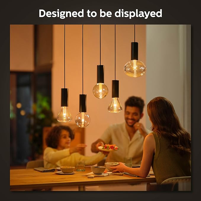 Philips Hue Lightguide Pendant Cord - Black - 4-Pack