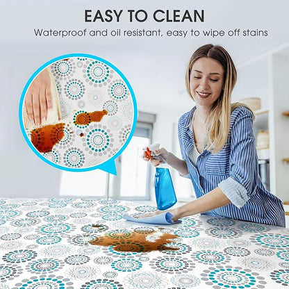 Drawer and Shelf Liner, Non-Slip Kitchen Cabinet Liners Non-Adhesive Thick Strong Grip Waterproof Washable Mats Protect Dresser Shelves Cupboard Bathroom Cabinets, Spiral, 18 in X 20 FT