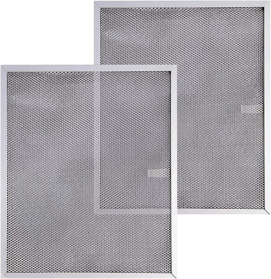 BPS1FA30 Range Hood Filter 11-3/4"X 14-1/4"X 3/8" for 30-Inch Broan Nutone QS1 WS1, Allure Grease Filter, Replaces 99010299,S99010305,AP3378953 Range Hood Filters Replacement Aluminum(2 Pack)