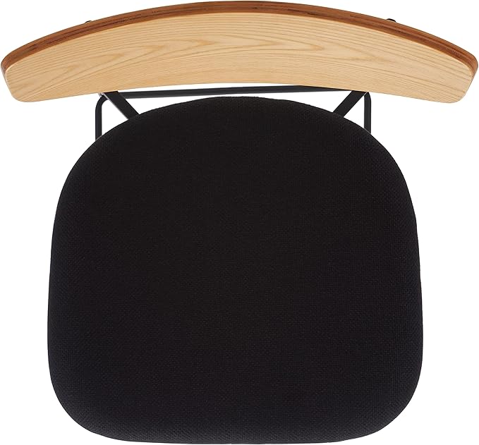 SAFAVIEH Home Collection Ryker Oak/Black 26-inch Counter Stool (Fully Assembled)