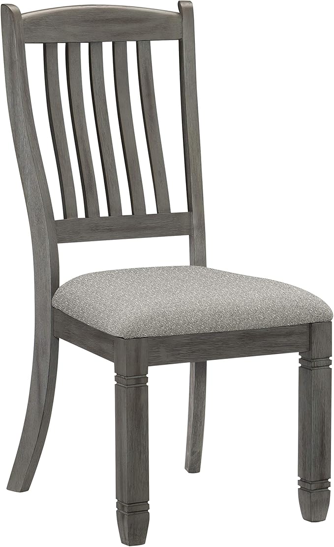 Lexicon Saratoga Dining Chair (Set of 2), Antique Gray