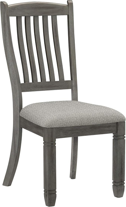 Lexicon Saratoga Dining Chair (Set of 2), Antique Gray