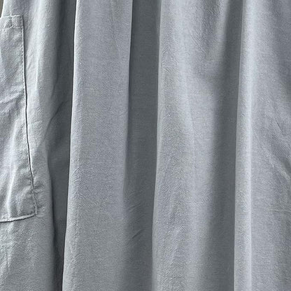 Uaussi Cotton Linen Apron Cross Back Work Apron for Women with Pockets Pinafore Dress X Cross Halter Apron for Chef Gardening