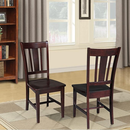 International Concepts San Remo Splat Back Chair, Java