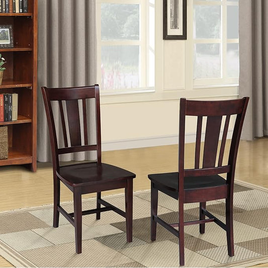 International Concepts San Remo Splat Back Chair, Java