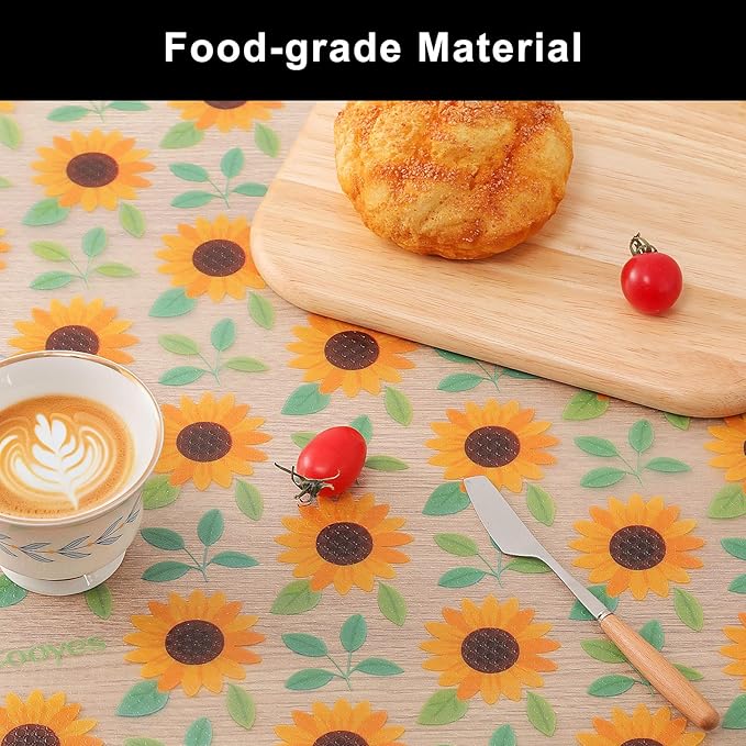 Cooyes Shelf Liner – Premium Non-Adhesive Cabinet & Drawer Liner for Kitchen – Waterproof Shelf Paper with Modern Pattern – Durable EVA Cabinet Mat – Easy to Cut （12" W x 120" L）
