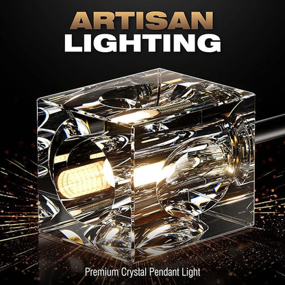 Semi Flush Mount Ceiling Light Fixture Modern 6 Lights Gold Crystal Chandelier,Brushed Nickel Sputnik Chandeliers for Hallway Entryway Bedroom Dining Room Farmhouse Kitchen Office