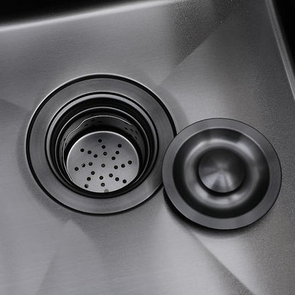Hotis Undermount Bar Sink, Small Kitchen Sink, Black Bar Sink, Rv Otdoor Stainless Steel Wet Bar Prep Sink, 13 X 15 Inch Single Bowl